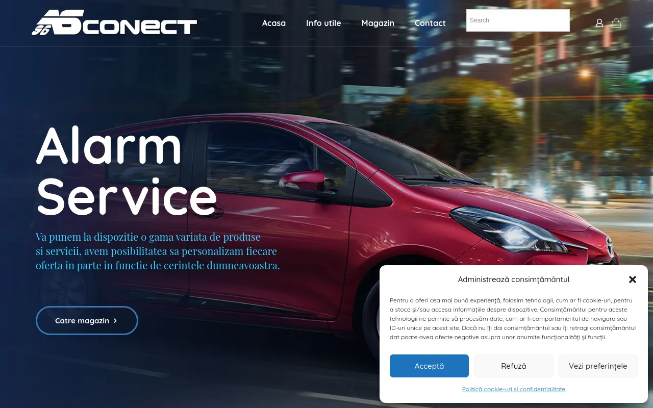 Preview of alarmservice.ro