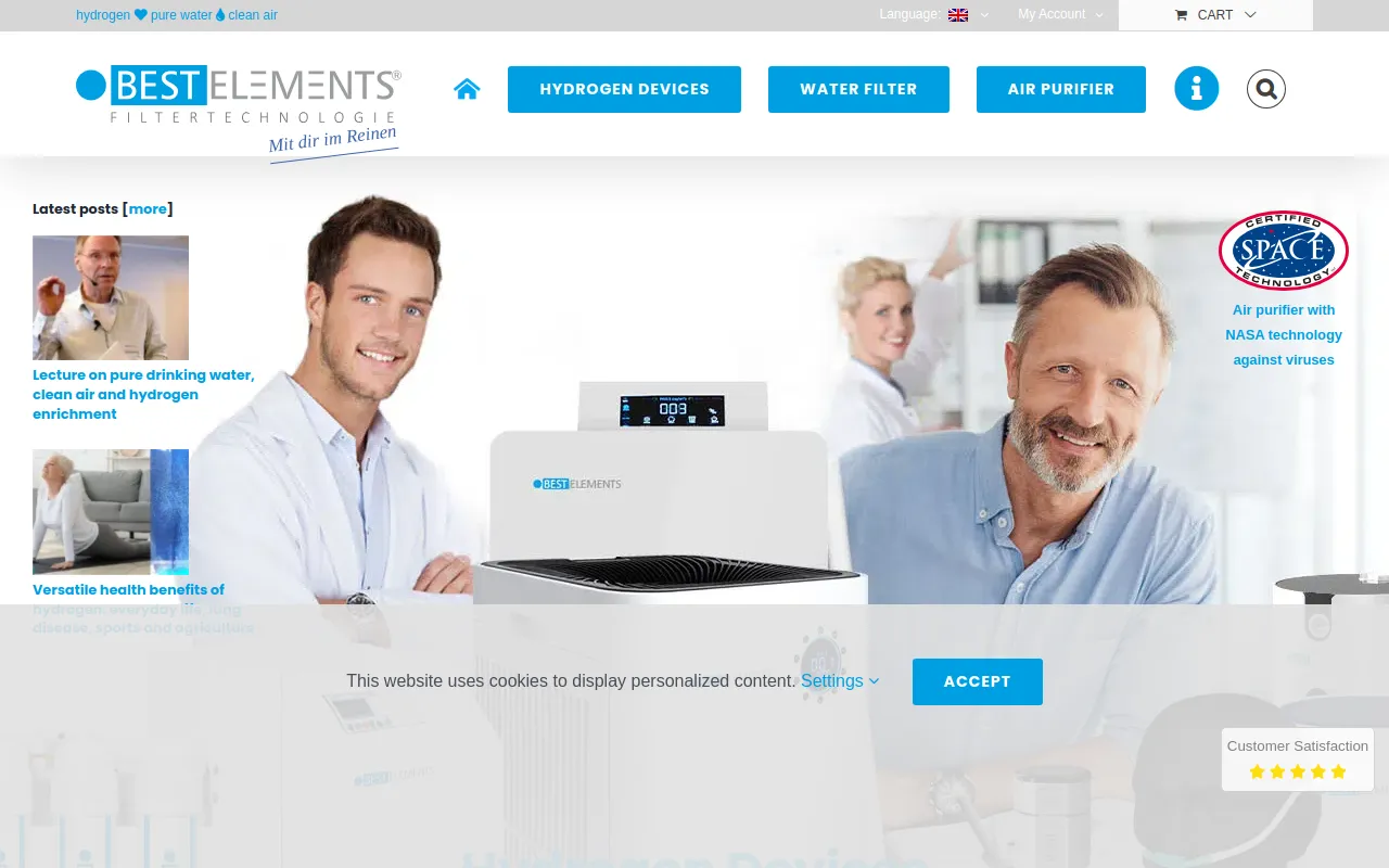 Preview of bestelements.de