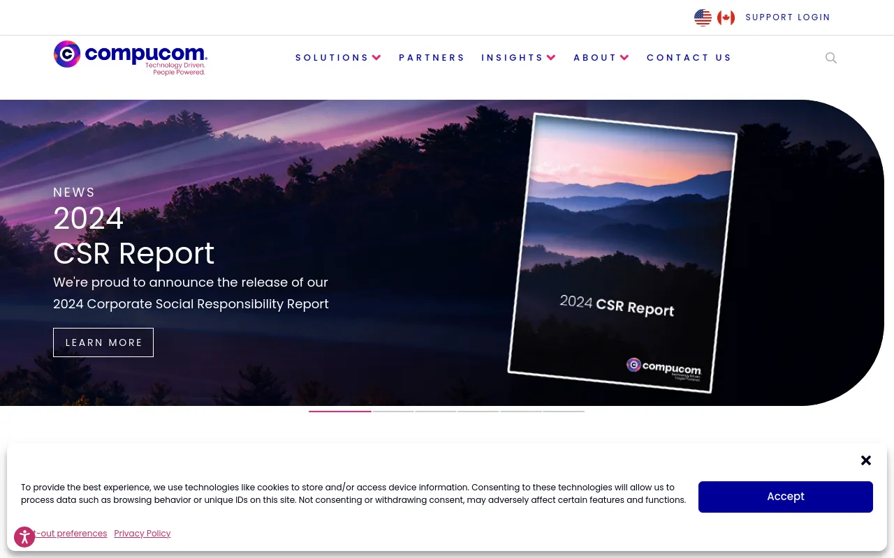 Preview of compucom.com