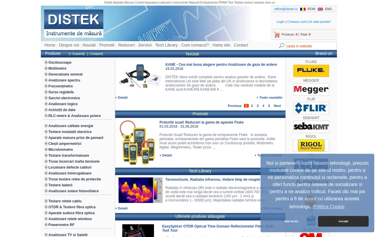 Preview of distek.ro