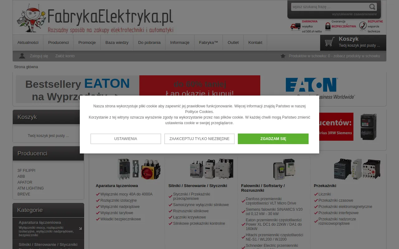 Preview of fabrykaelektryka.pl