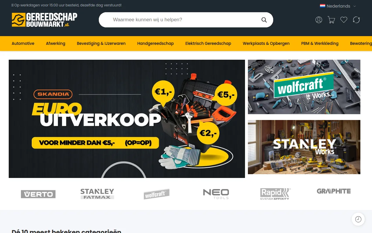 Preview of gereedschap-bouwmarkt.nl