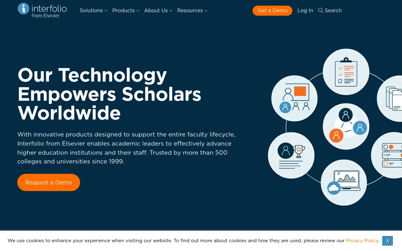 Preview of interfolio.com