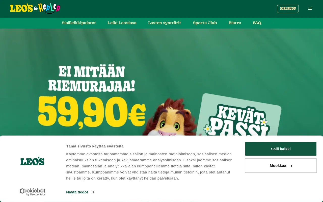 Preview of leosleikkimaa.fi