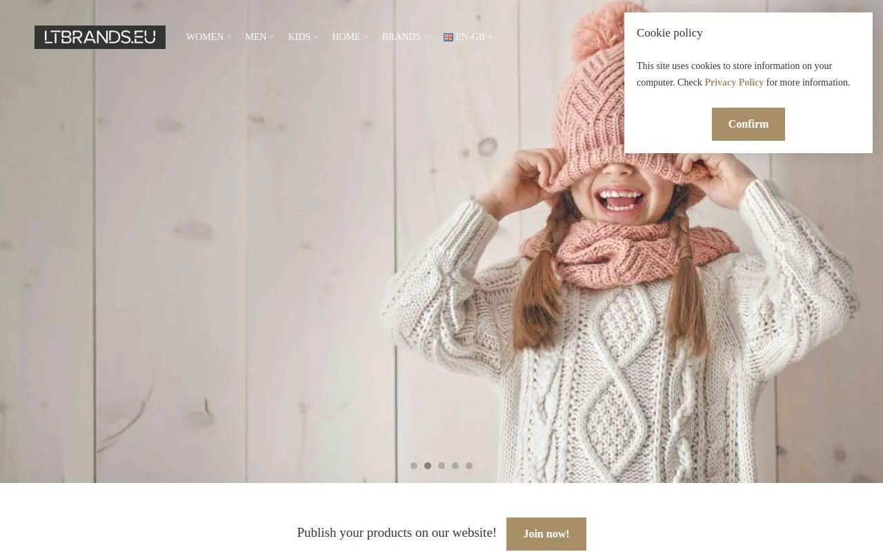 Preview of ltbrands.eu