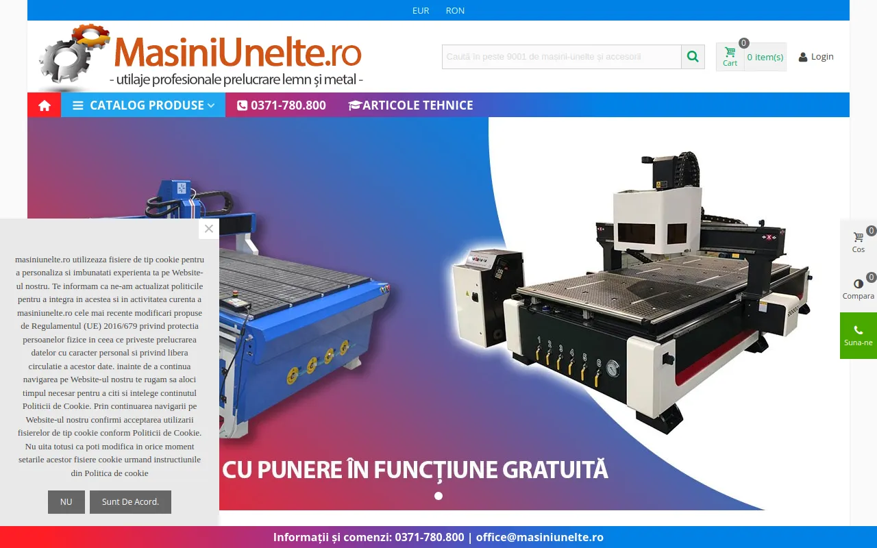 Preview of masiniunelte.ro