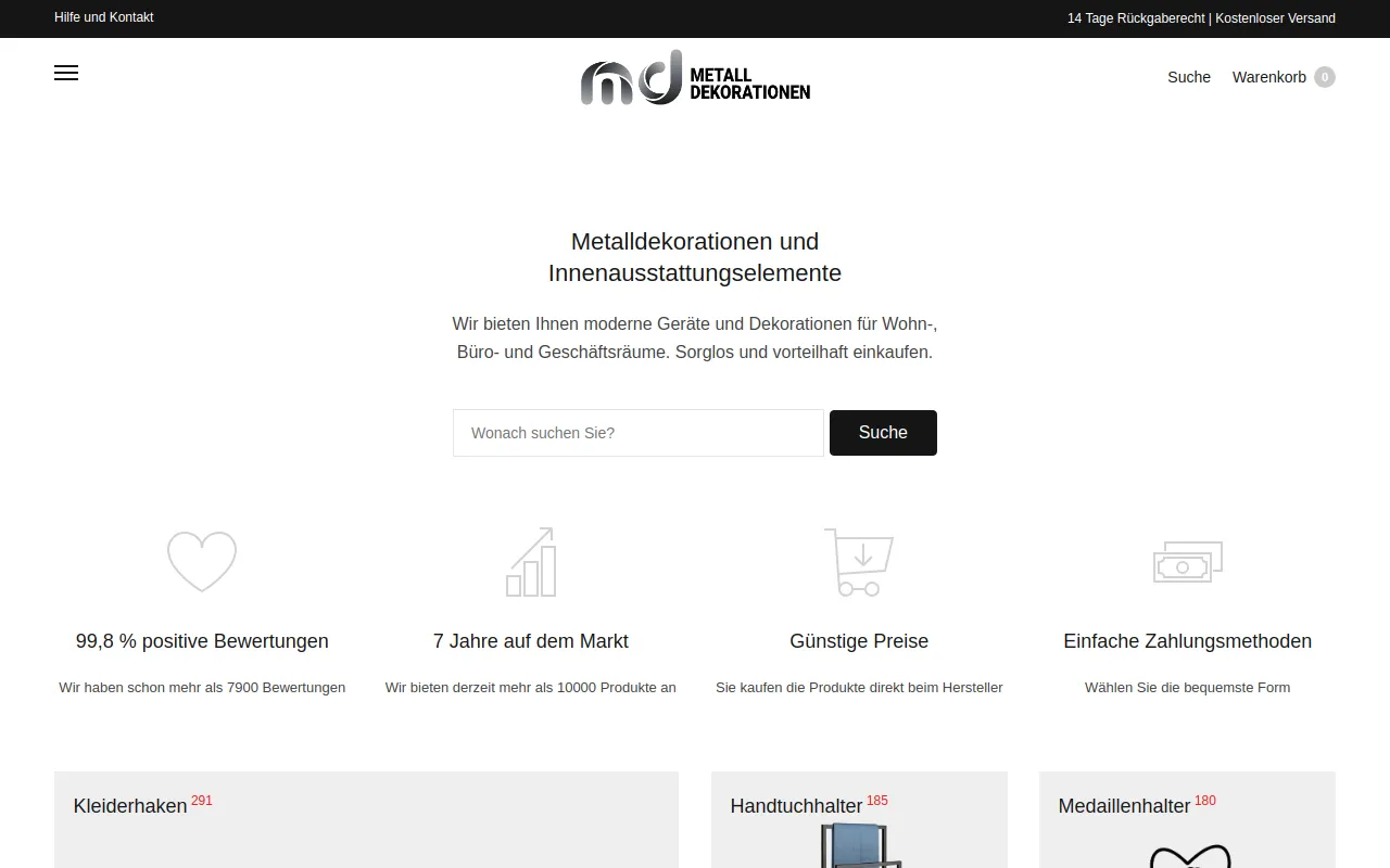 Preview of metalldekorationen.at