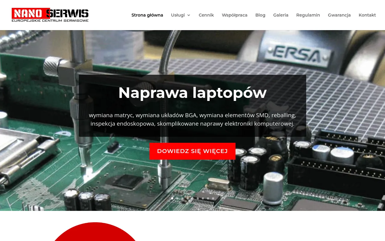 Preview of nano-serwis.pl