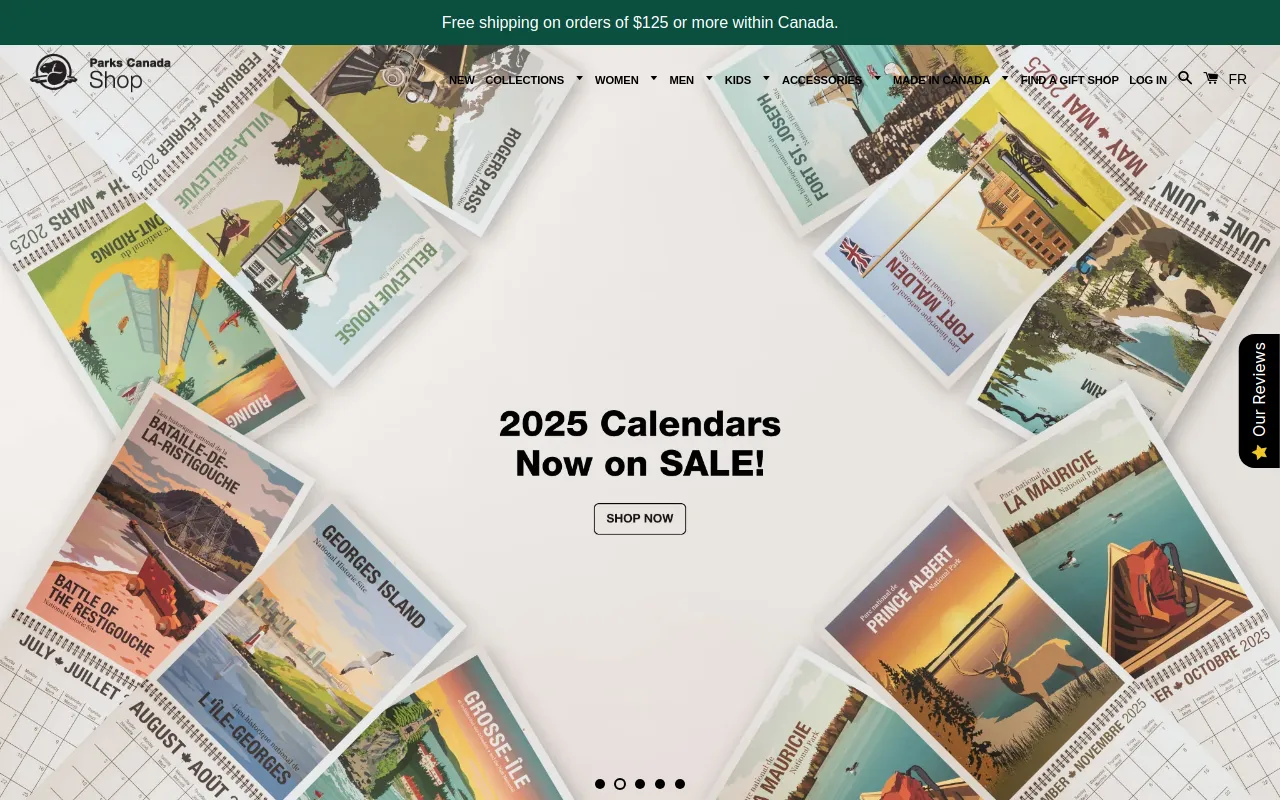 Preview of parkscanadashop.ca