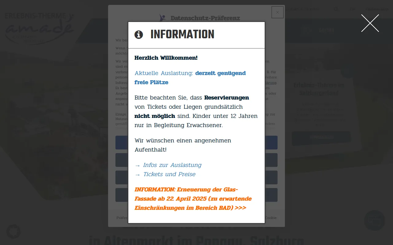 Preview of thermeamade.at
